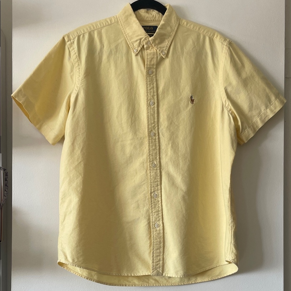 Polo Ralph Lauren|Men's Light Classic Fit Untucked Fit Button Down Shirt|Large